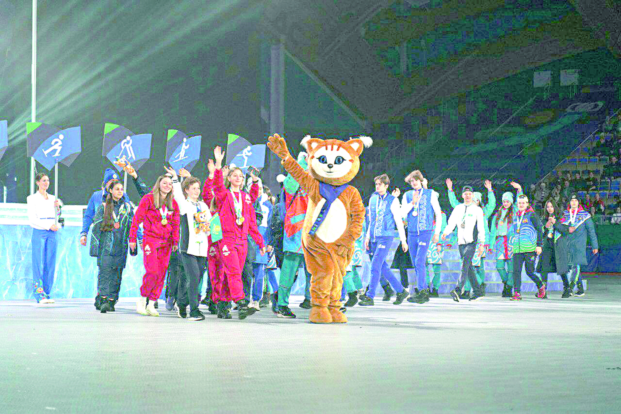 Balalar alamany aıaqtaldy