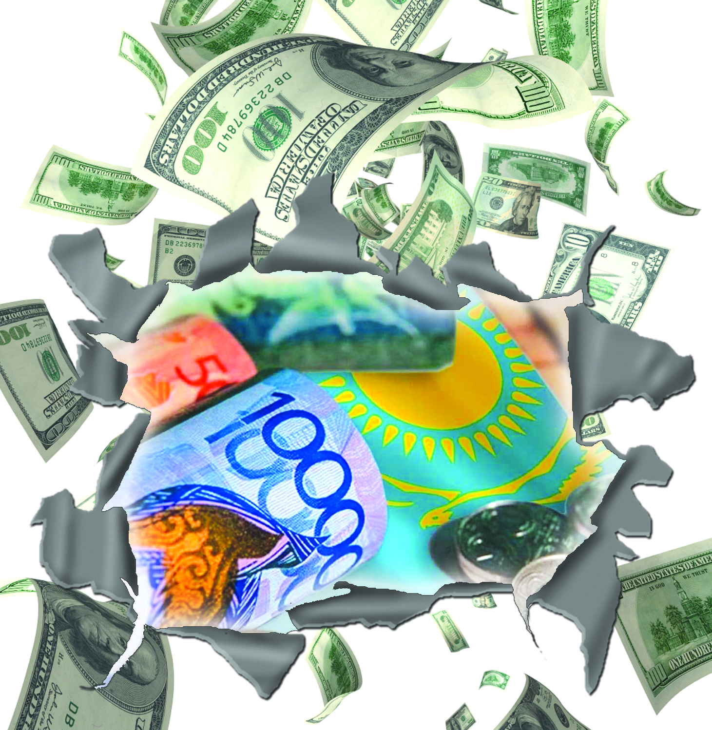 Dollarsyzdaný úderisi jedeldeı bastady