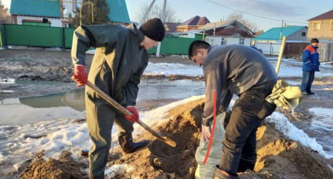 Batys Qazaqstandaǵy 10 aýyl-aımaqty sý basýy múmkin