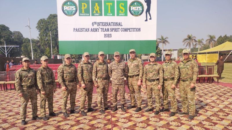 Qazaqstan áskerıleri Pákistandaǵy jarysta ekinshi oryn ıelendi