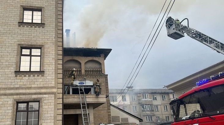 Almatyda dámhana órtendi