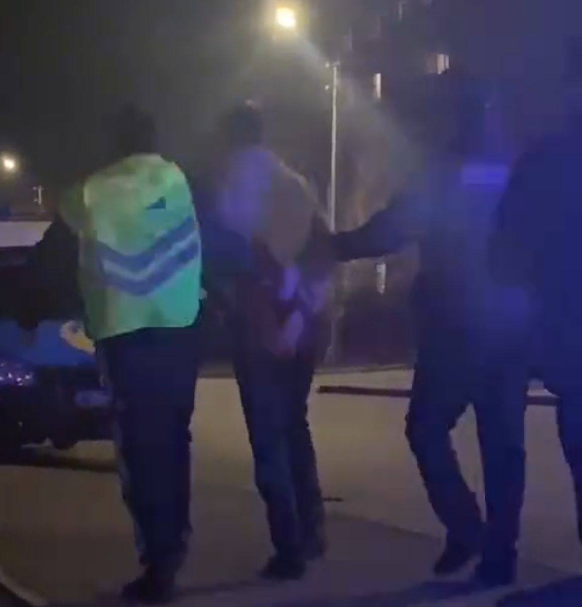 Elordalyq oqýshy buzaqyny ustaýǵa kómektesti