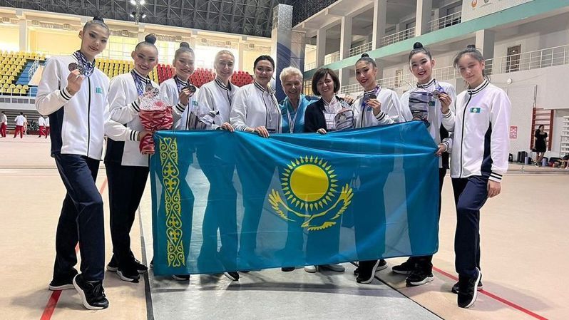 Tashkentte qazaqstandyq gımnastshylar eki medal jeńip aldy