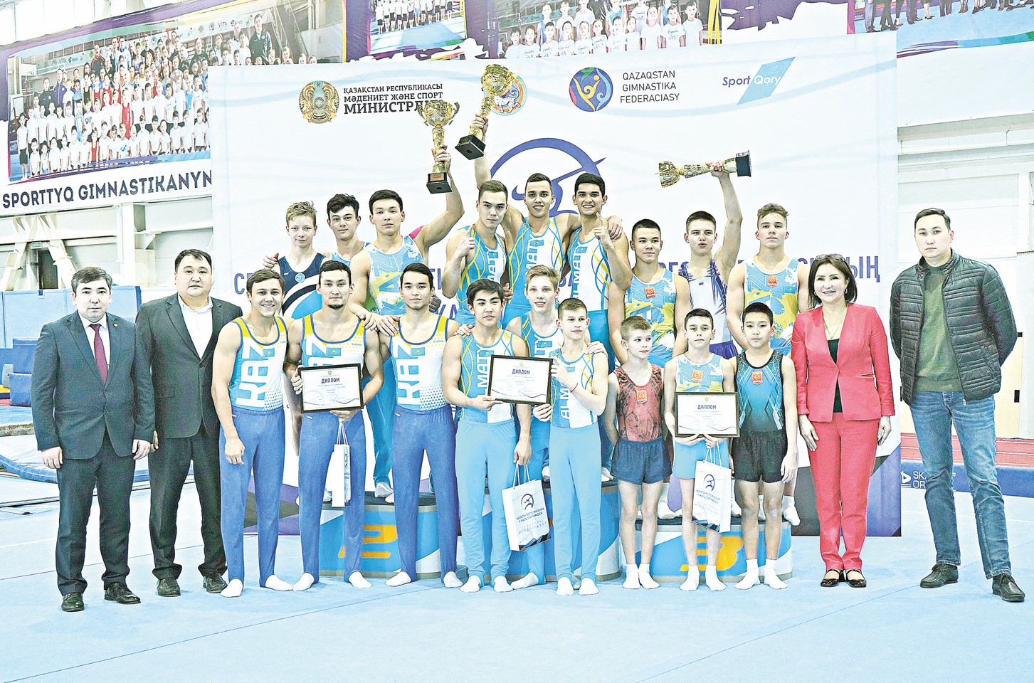 Almatylyqtar top jarǵan spartakıada