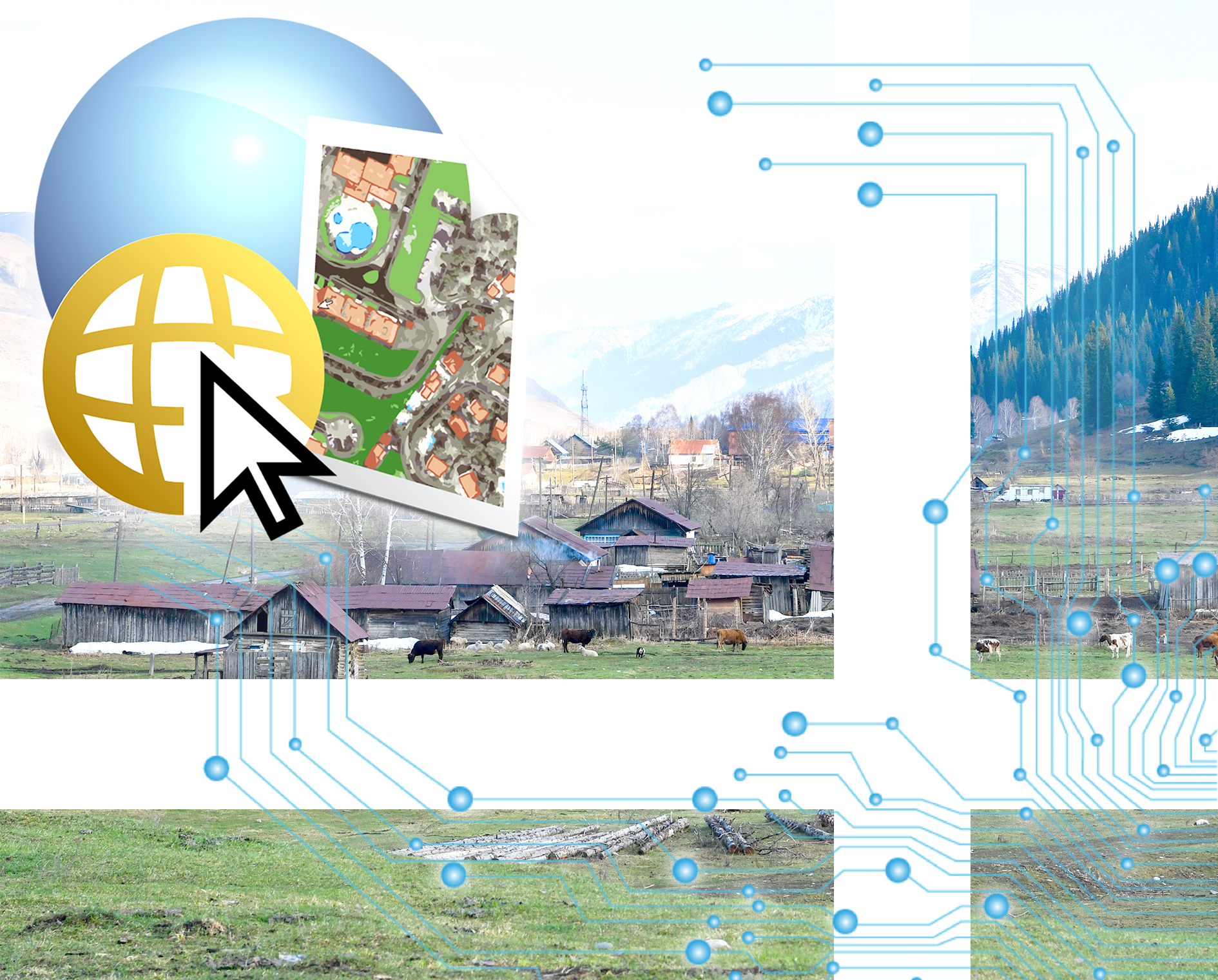 Aýyldar aqparattyq júıege enedi