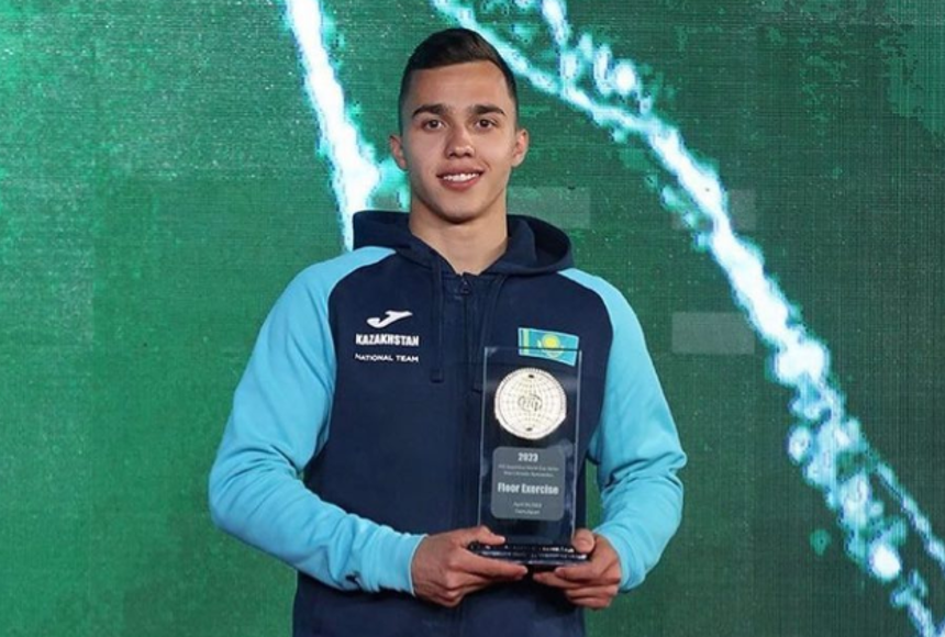 Mılad Karımı álem kýbogi kezeńderiniń úzdik gımnasty atandy