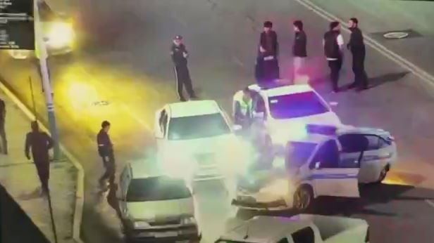 Qyzylordanyń qaq ortasynda tóbelesken jastar ustaldy