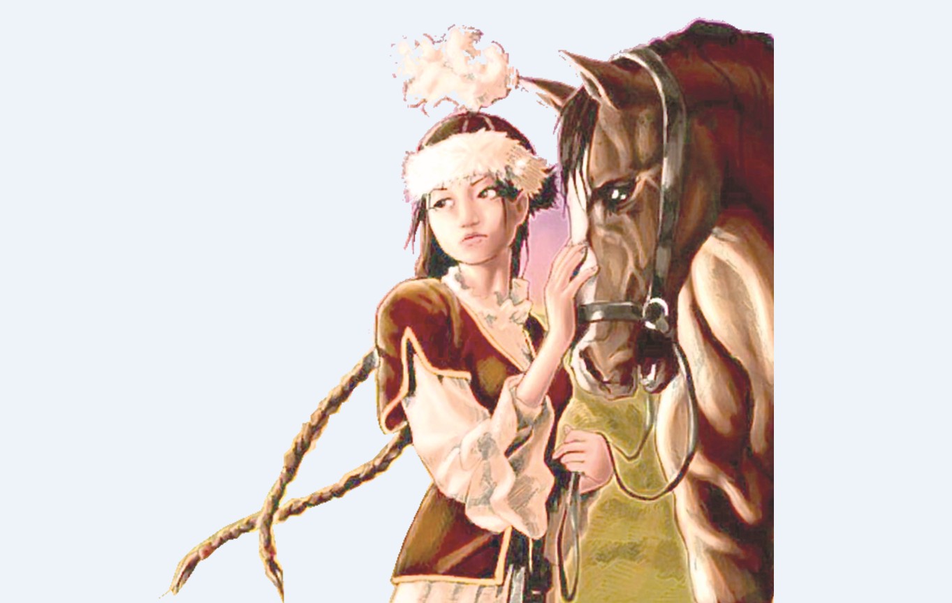 «Altaıdyń ar jaǵynan kelgen arý»