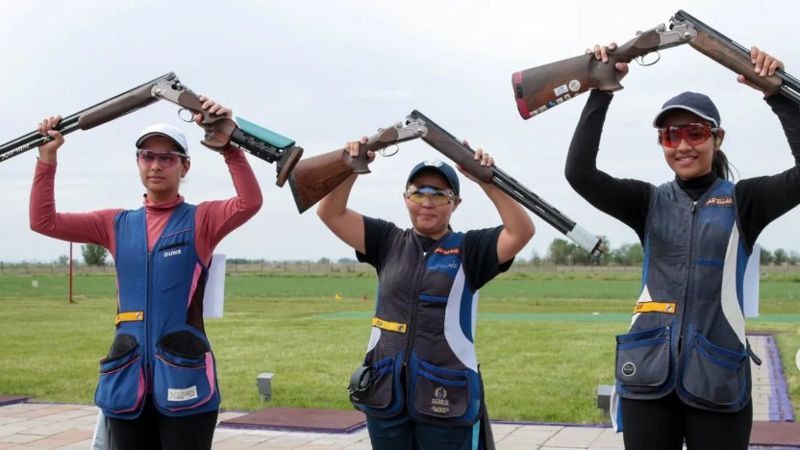 Ásem Orynbaı Stend atýdan álem kýboginde altyn medal jeńip aldy