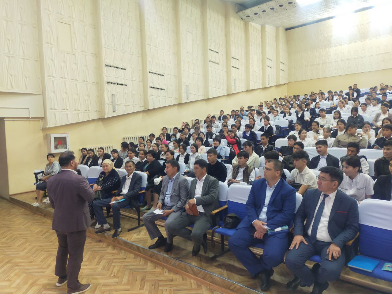 Dinı aqparattyq-túsindirý toby Túrkistan oblysynda boldy