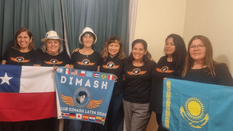 Dımash Qudaıbergenniń ánderi Chılı radıosynda shyrqalady