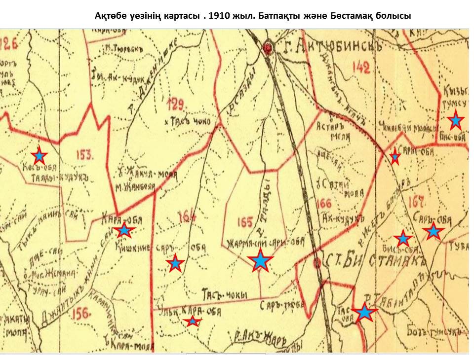 «Arqada bir ózendi der Obaǵan...»
