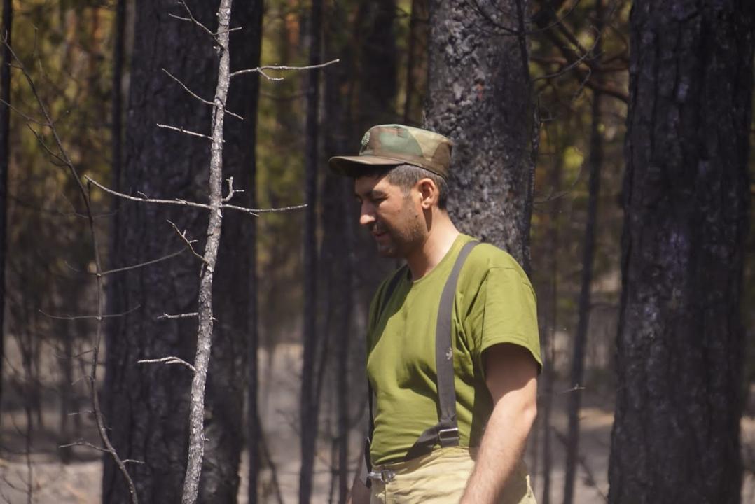 Abaı oblysyndaǵy órt sóndirýshiler (fotoreportaj)