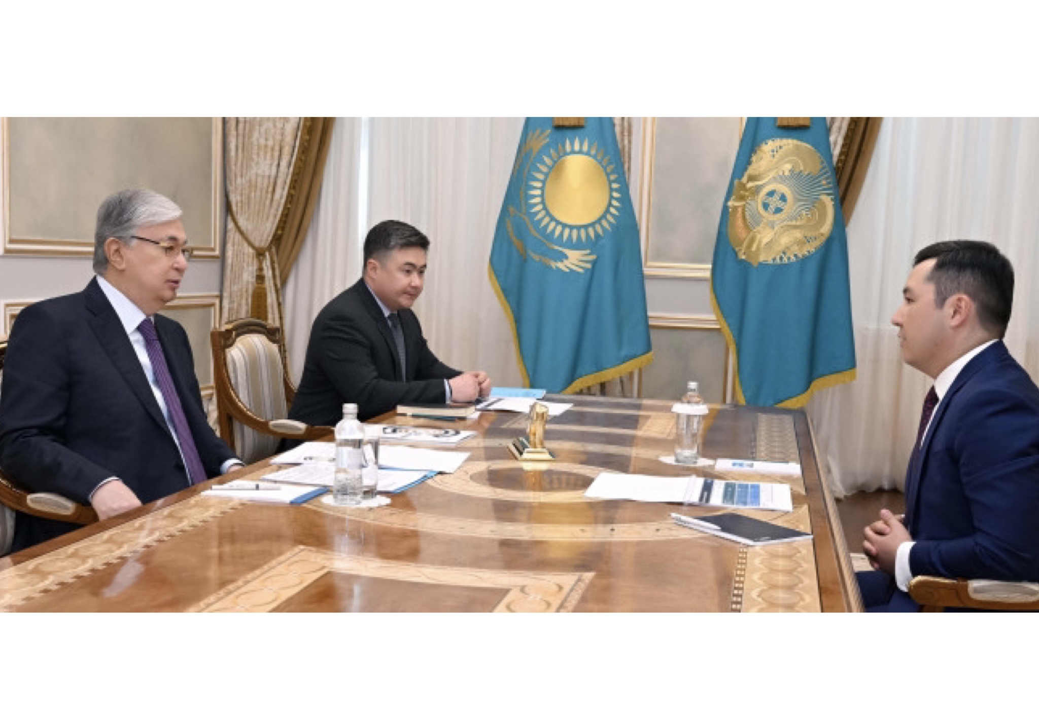Memleket basshysy «Astana» halyqaralyq qarjy ortalyǵynyń basqarýshysyn qabyldady