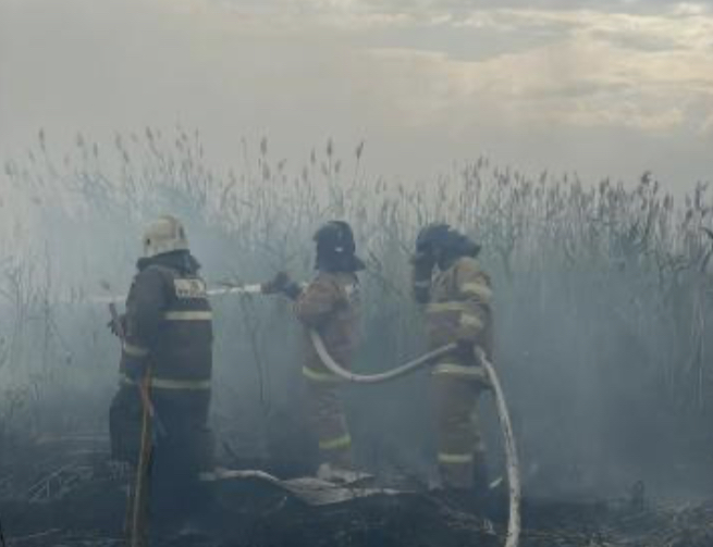 Astanadaǵy órt oqshaýlandy