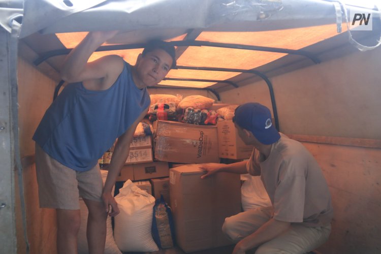 Kerekýlikter kómek jiberdi