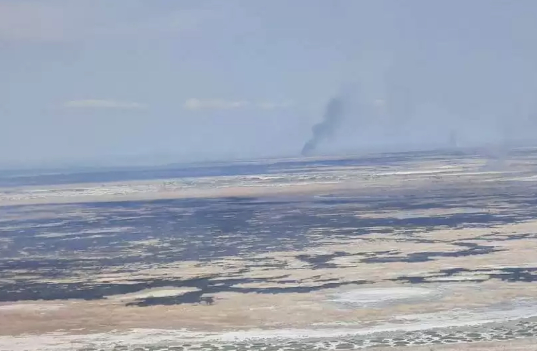 Ile-Balqash rezervatynda órt sóndirý jumystary jalǵasyp jatyr