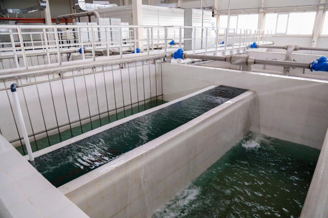 Astanada jańa aýyz sý stansııasynyń birinshi kezeńi iske qosyldy