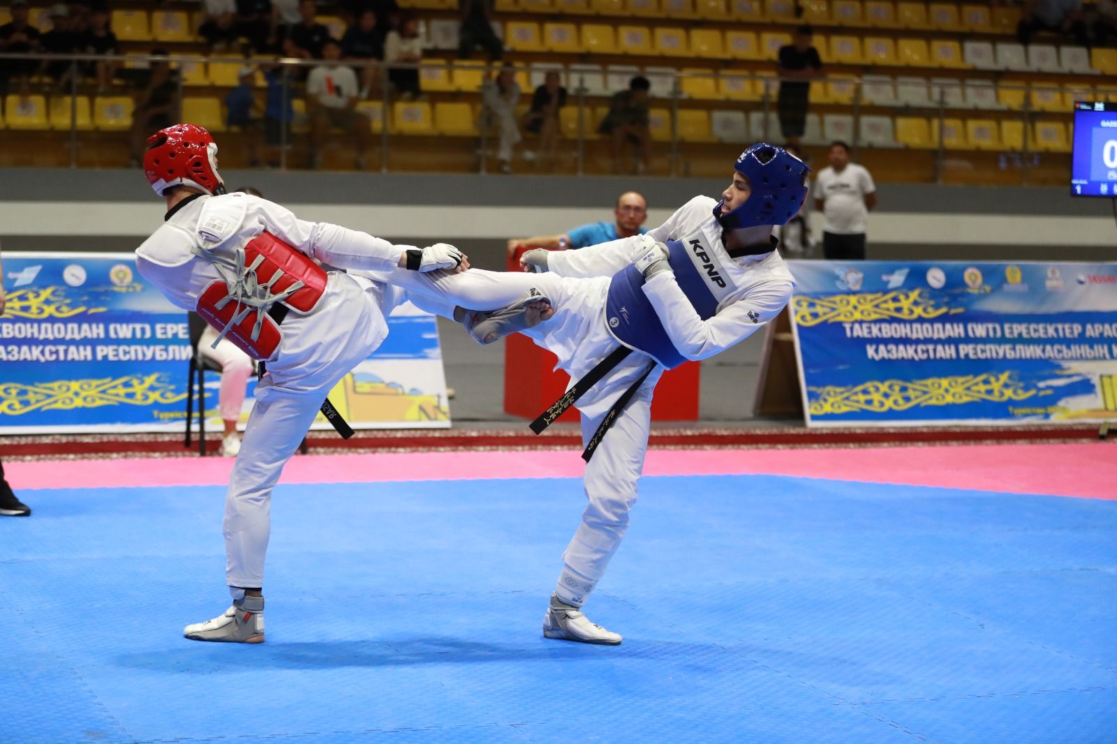 Túrkistanda Azııa oıyndaryna baratyn taekvondoshylar anyqtaldy