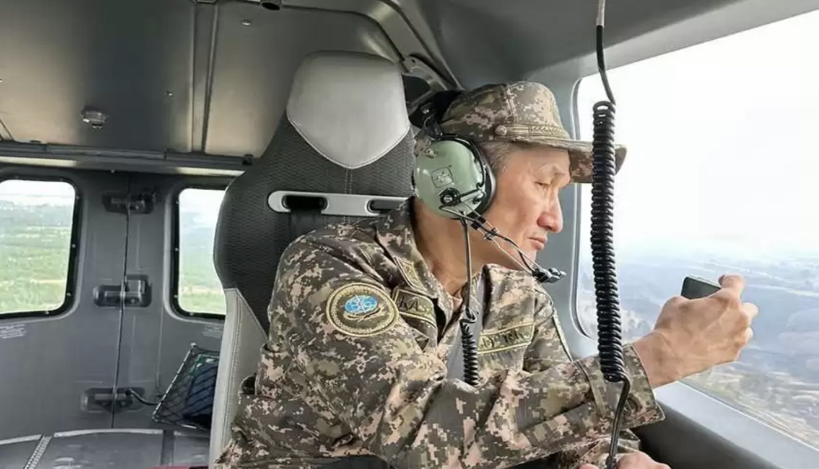 Ertis ormanyndaǵy órt: jaǵdaı baqylaýǵa alyndy