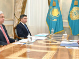 Memleket basshysy Astana qalasynyń ákimin qabyldady