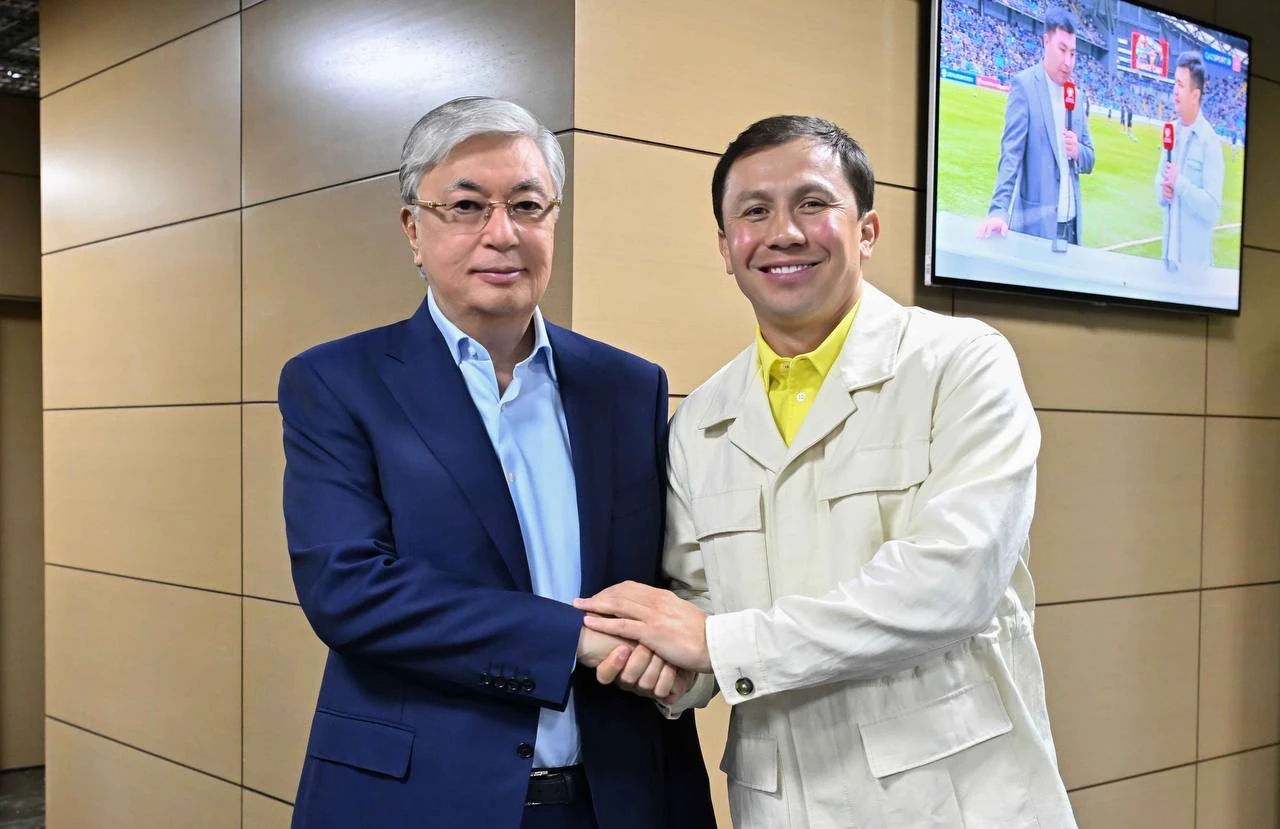 Prezıdent Qazaqstan – Soltústik Irlandııa matchyn tamashalaýǵa bardy