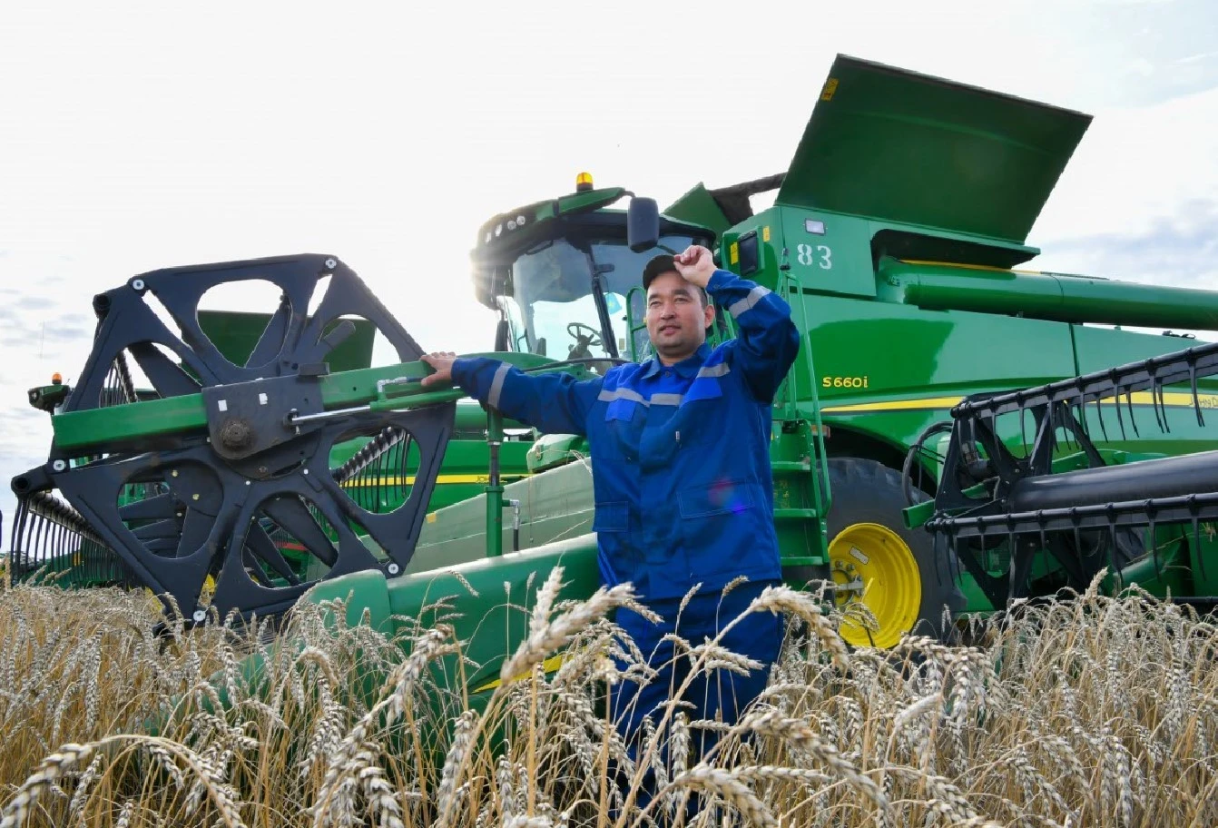 5 mln gektar jerden astyq jınaldy