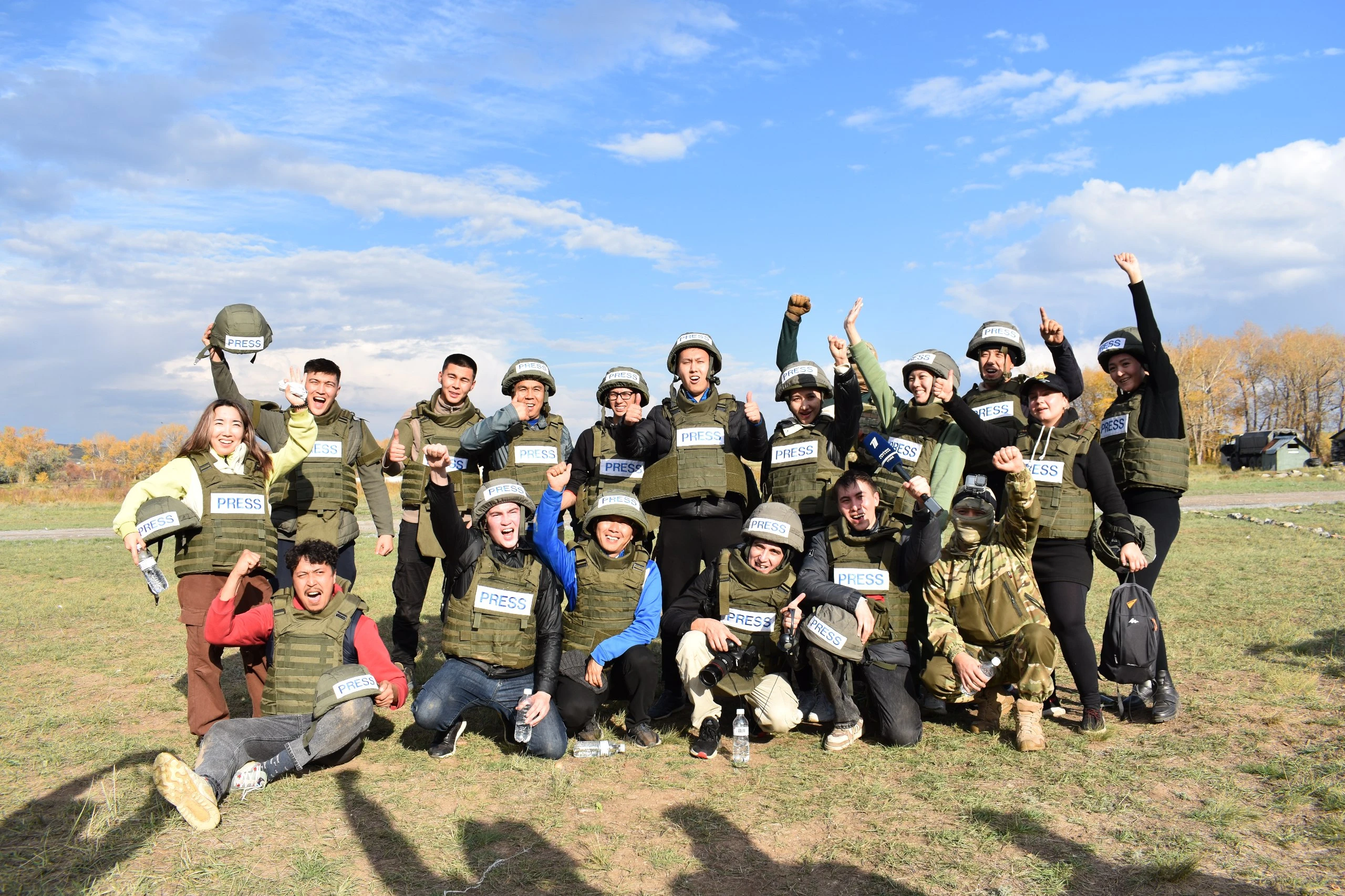 Ekstremaldy jýrnalıstıka: Synaqqa toly úsh kún