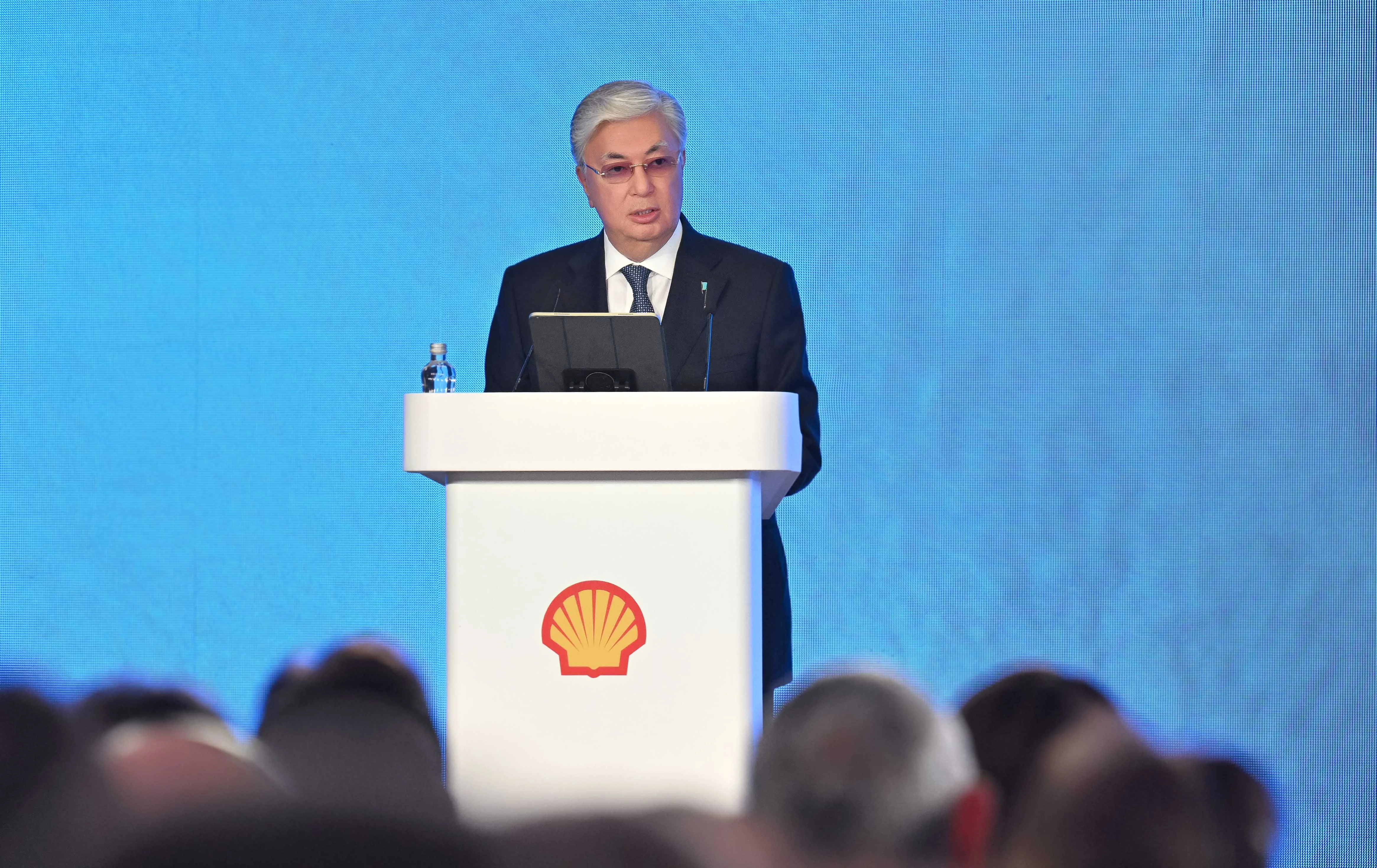 Prezıdent «Shell» konserniniń jıynyna qatysty