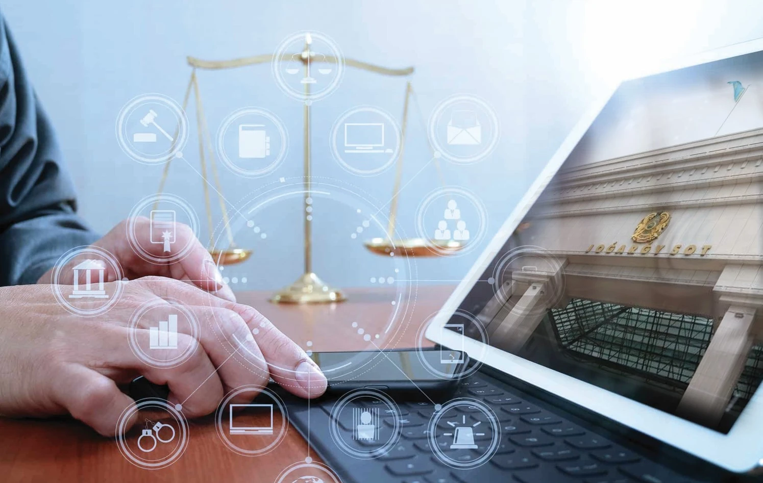 Qazaqstandaǵy sot ákimshiligi: Jetistigi men keleshegi