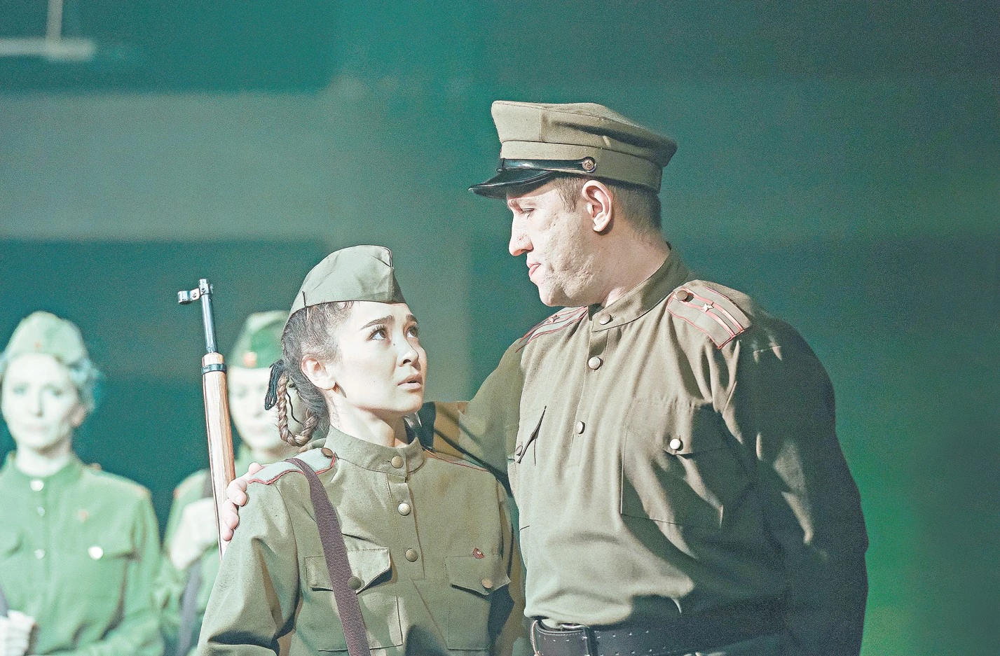 Qaharman qyzdyń syrshyl sezimi