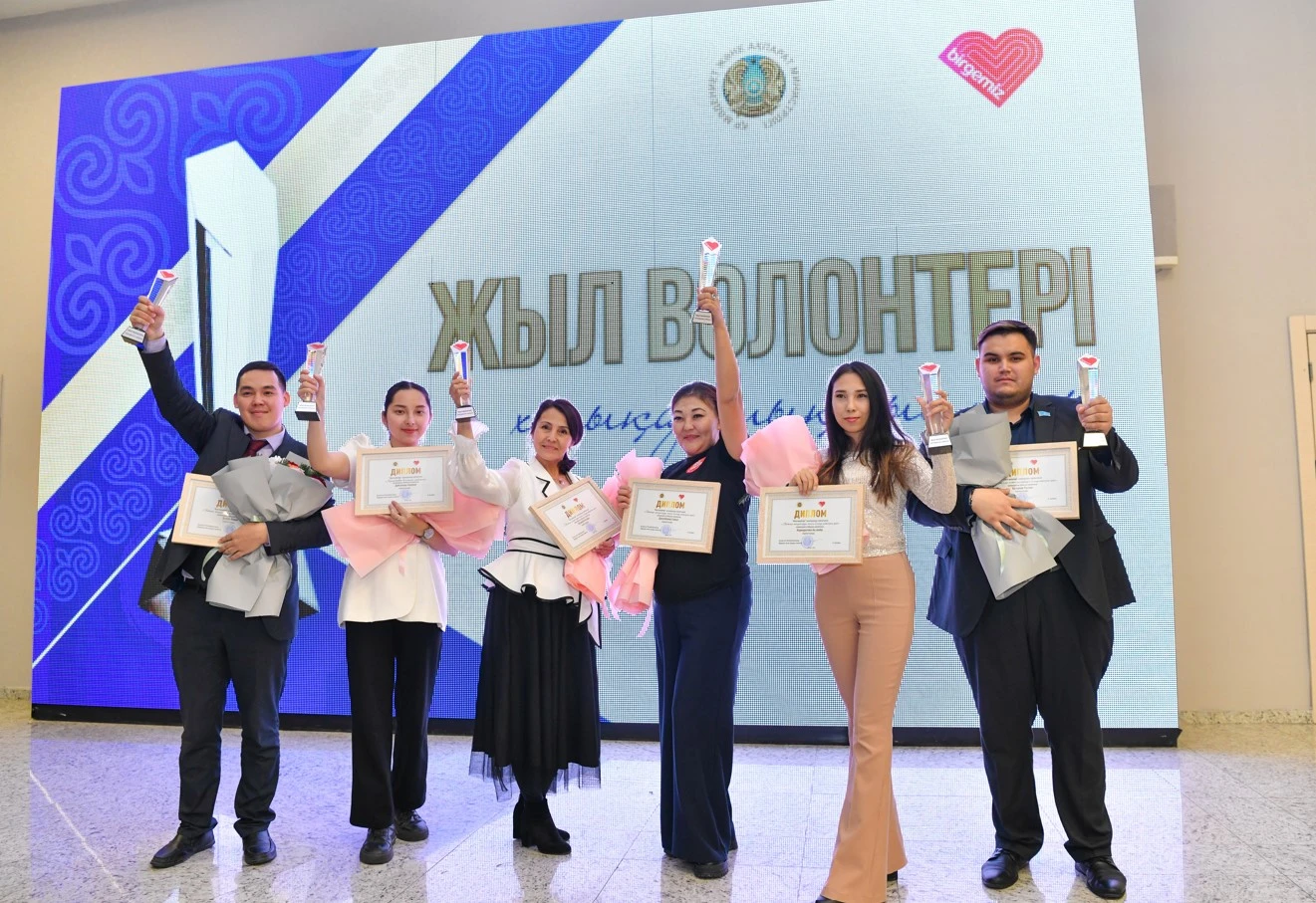 Jyl volonterleri anyqtaldy