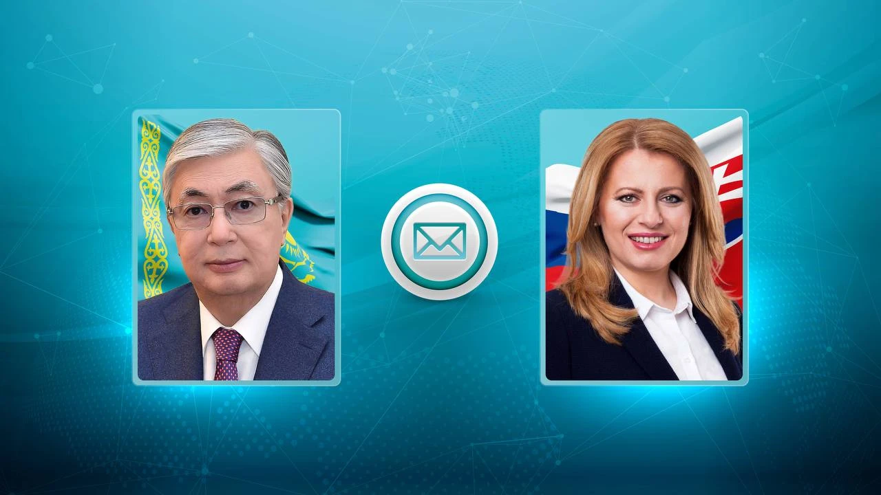 Memleket basshysy Slovak Respýblıkasynyń prezıdentin quttyqtady