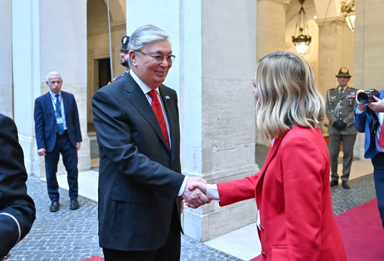 Qazaqstan Prezıdenti men Italııa Mınıstrler Keńesiniń Tóraǵasy birlesken málimdeme jasady