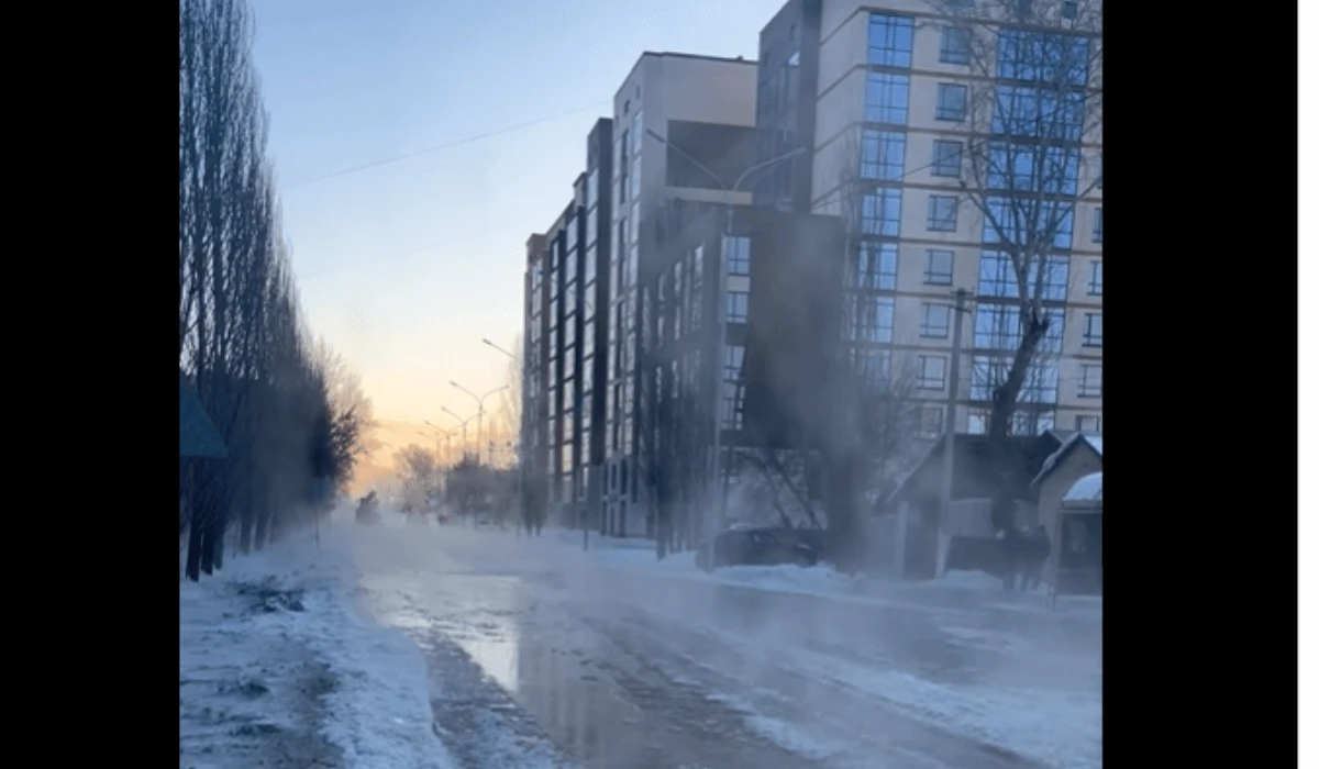 Kókshetaýda apat bolyp, 20-ǵa jýyq úı sýsyz qaldy