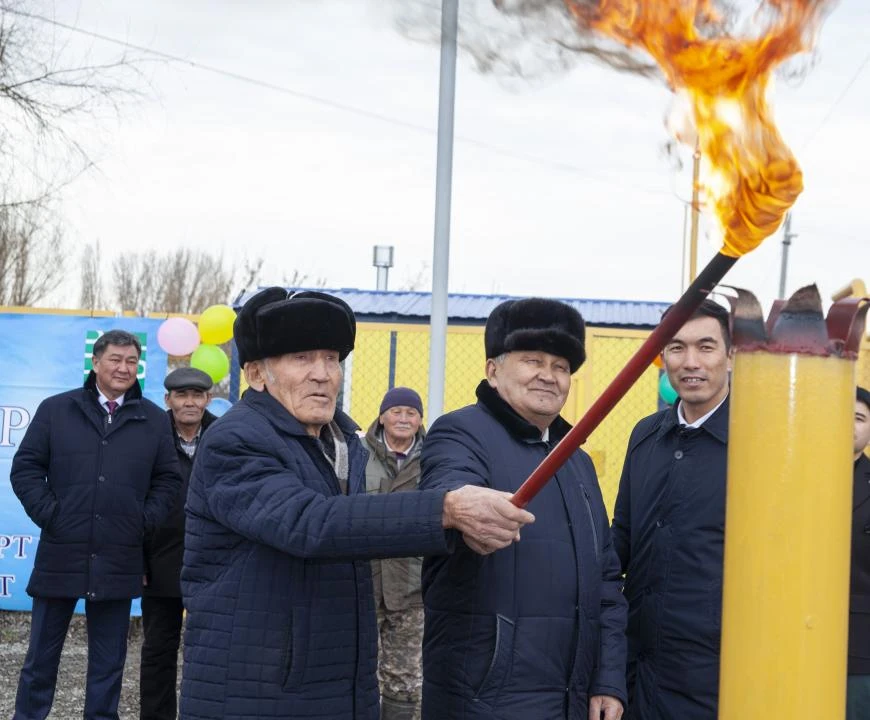 Jetisýda gaz týrbına stansasy salynady
