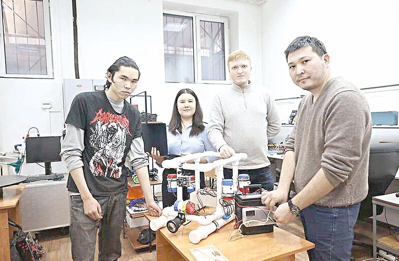 Teńiz tabanyn zertteıtin robot