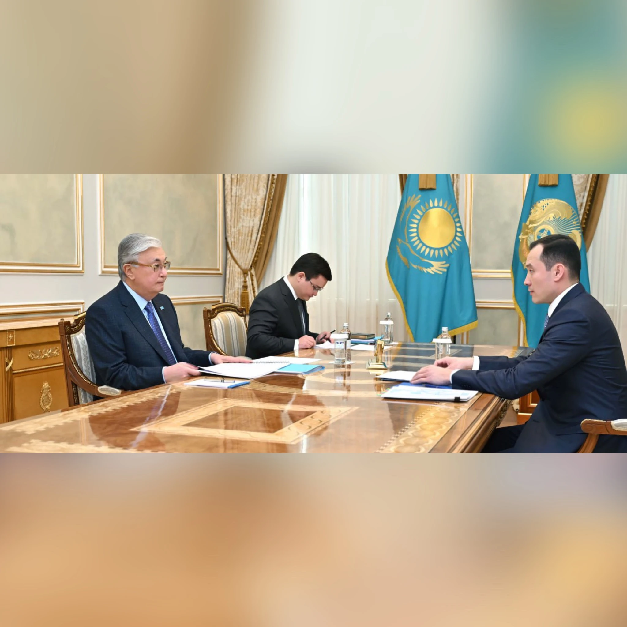 Prezıdent «QazaqGaz» UK» AQ basqarma tóraǵasyn qabyldady