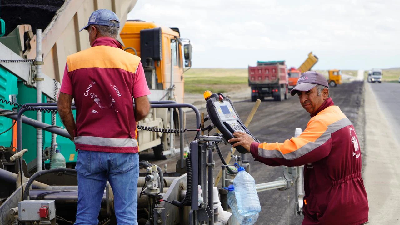 Kóp kútken kúre jol qurylysy aıaqtalady