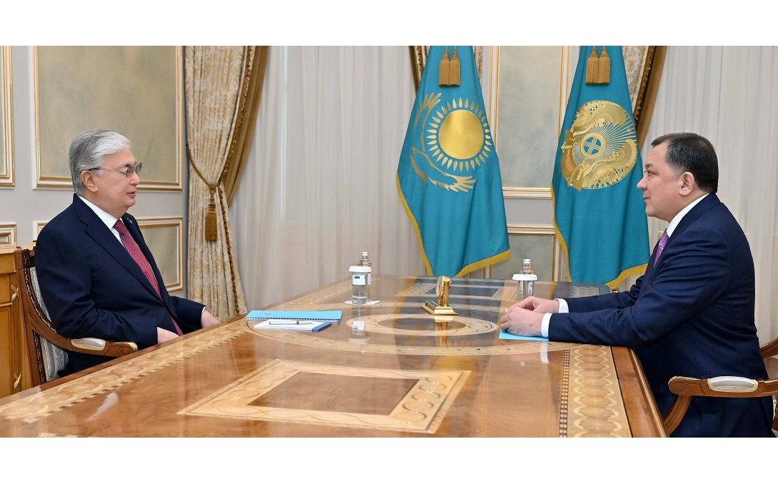 Prezıdent Mańǵystaý oblysynyń ákimin qabyldady