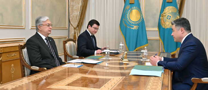 Ulttyq bank tóraǵasy Prezıdentke esep berdi