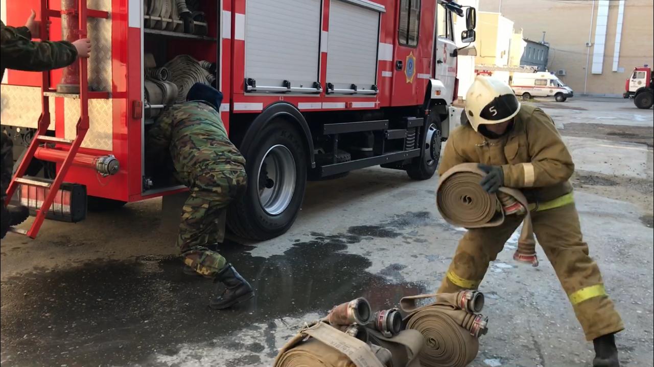 Kókshetaýdaǵy oblystyq sot ǵımaratynan órt shyqty