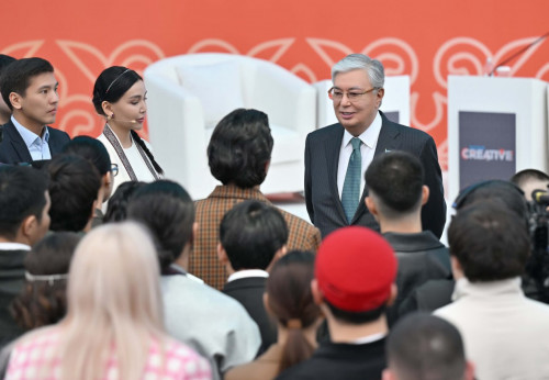 Prezıdent elimizdiń kreatıvti ındýstrııa ókilderimen kezdesti