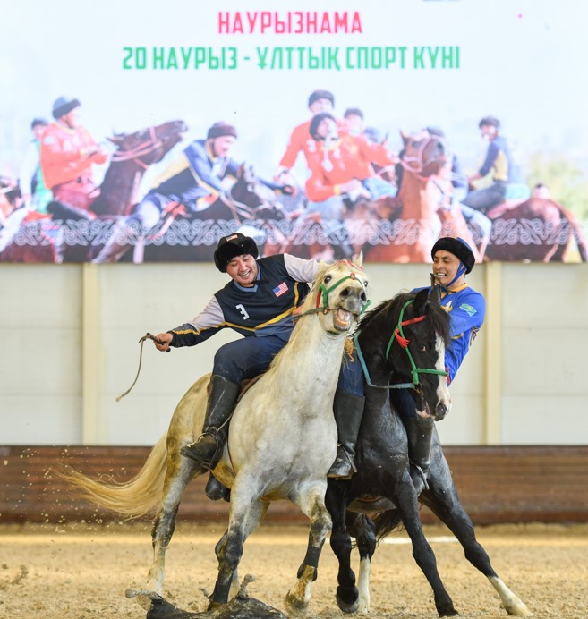 AQSh kovboıyn arbaǵan kókpar