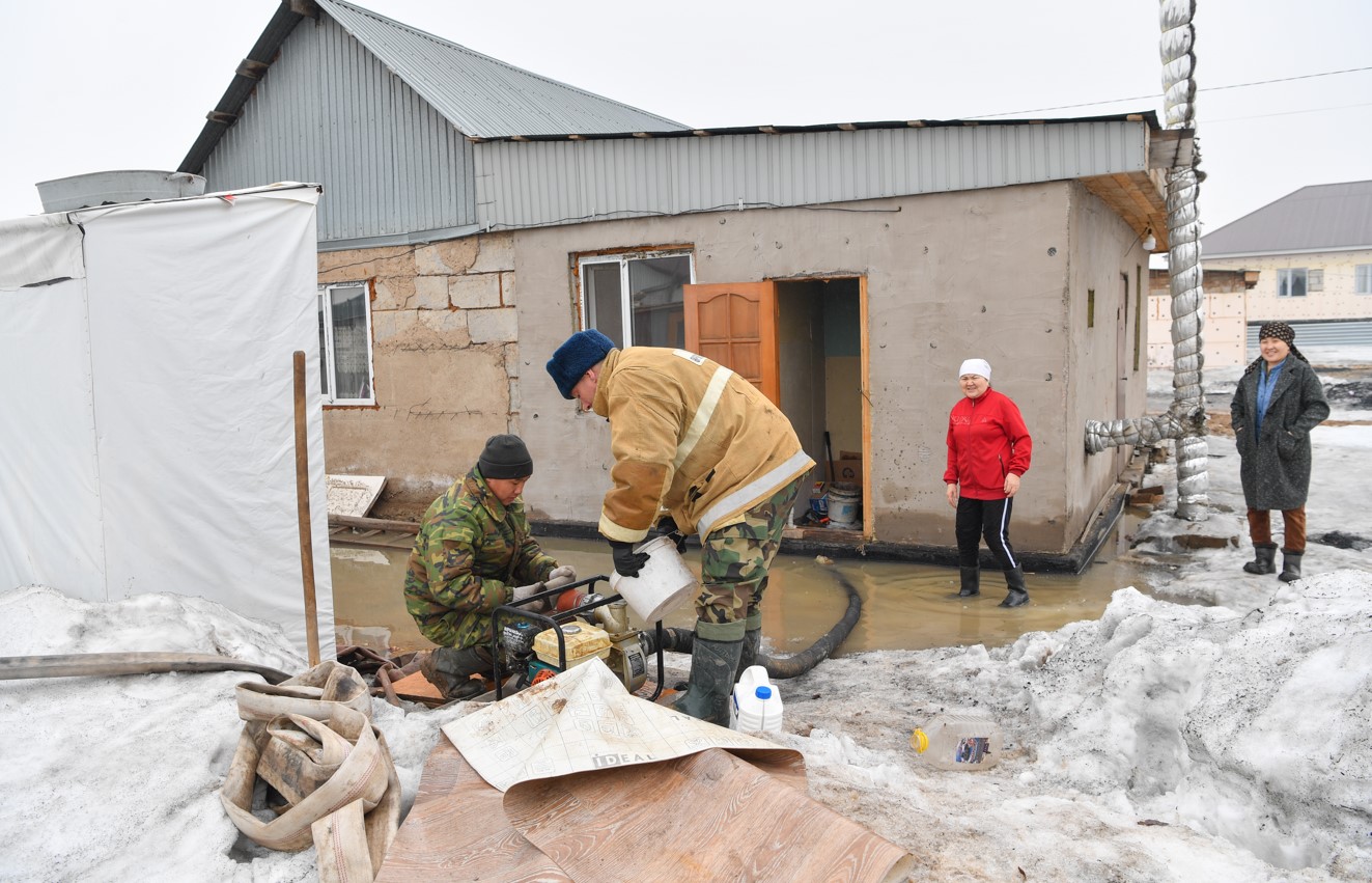 Qoıandy: sý qaýpi seıildi