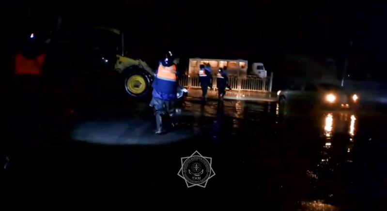 SQO-da taǵy bir aýyl turǵyndary evakýasııalandy