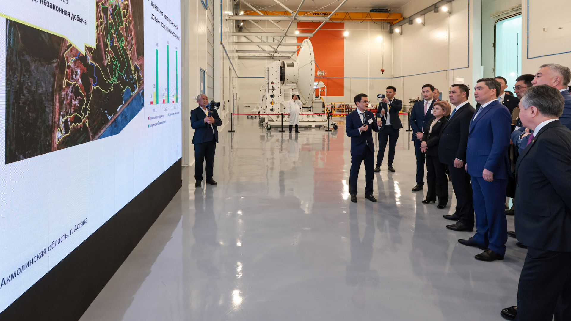 Ulttyq ǵarysh ortalyǵynda boldy