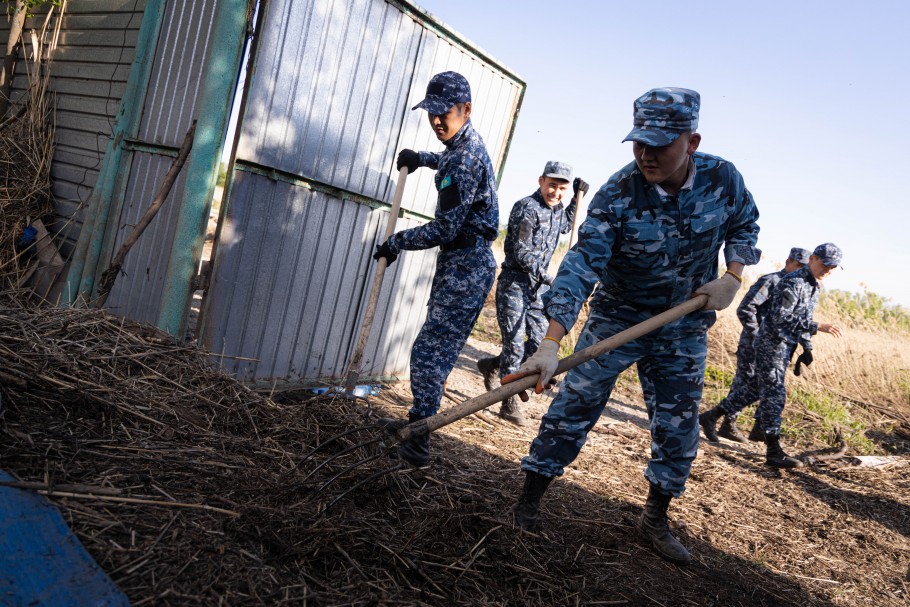 23 myń tekshe metr qoqys shyǵaryldy