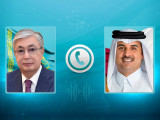 Prezıdent Qatar Ámirimen telefon arqyly sóılesti