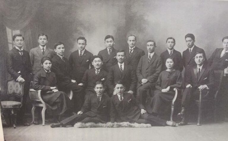 Berlındegi Túrkistan stýdentteri